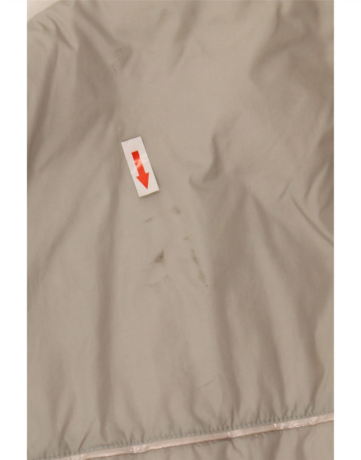 Giacca imbottita foderata da uomo Tommy Hilfiger UK 40 grande nylon grigio