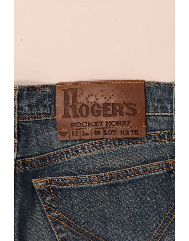 Jeans bootcut da donna Roy Rogers W32 L30 cotone blu