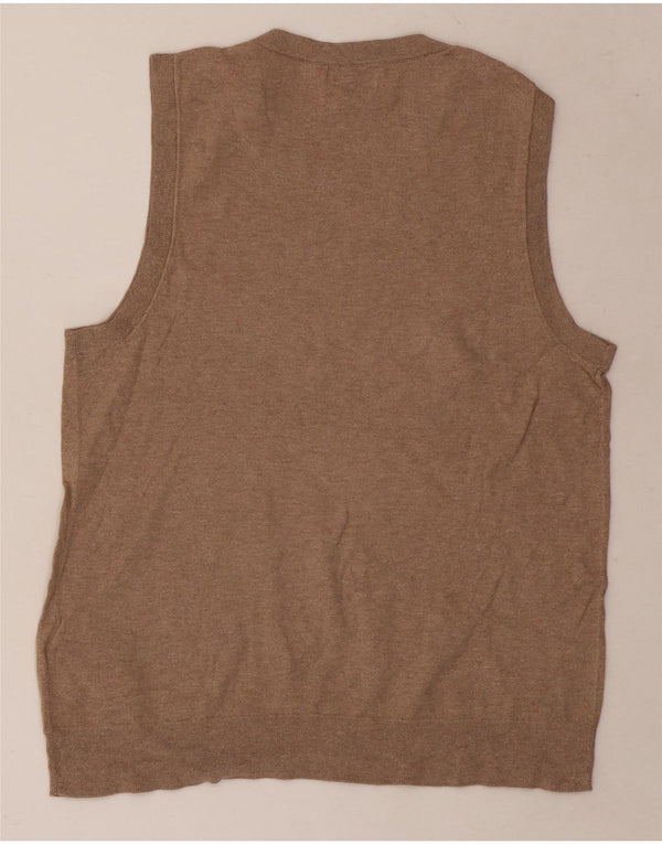 Canotta classica da donna J. Crew, taglia UK 12, cotone beige medio