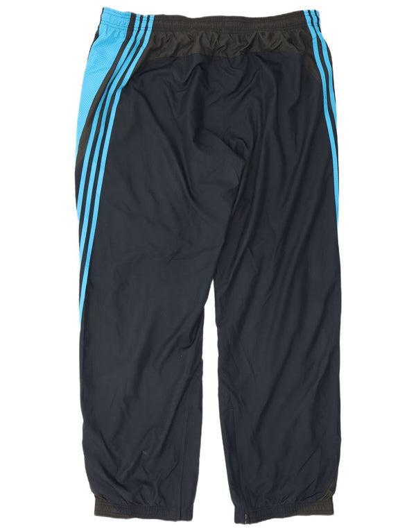 Adidas Pantaloni da tuta da uomo Joggers 2XL Blu navy Colourblock Sports