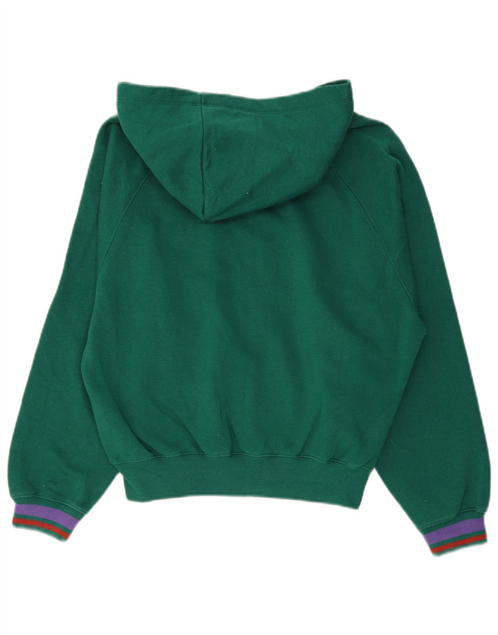 Maglione con cappuccio e zip grafica oversize da donna CHAMPION UK 10 piccolo verde