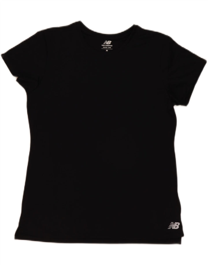 Maglietta da donna New Balance Top UK 14 media nera