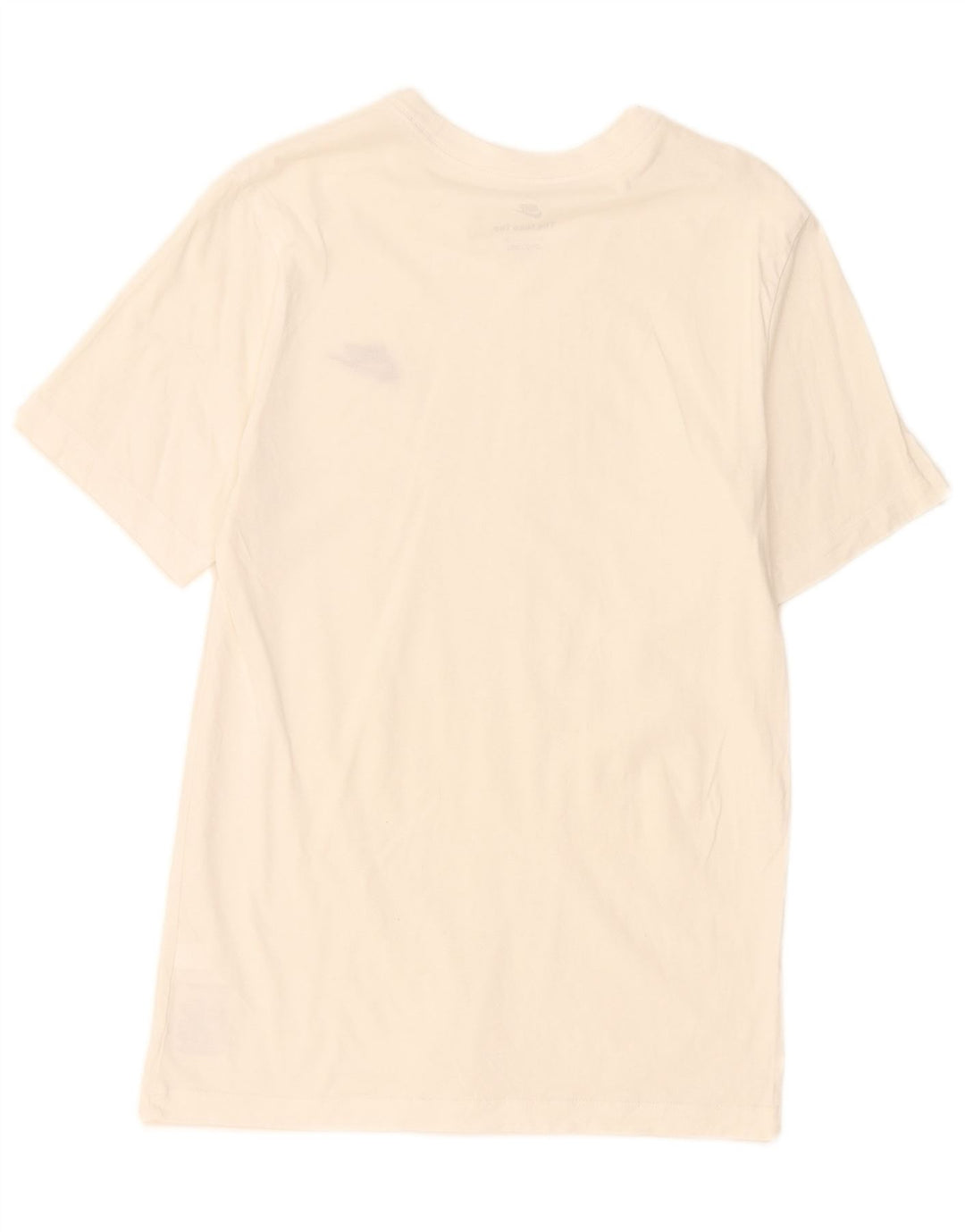 T-shirt Nike da uomo Top Small in cotone bianco sporco