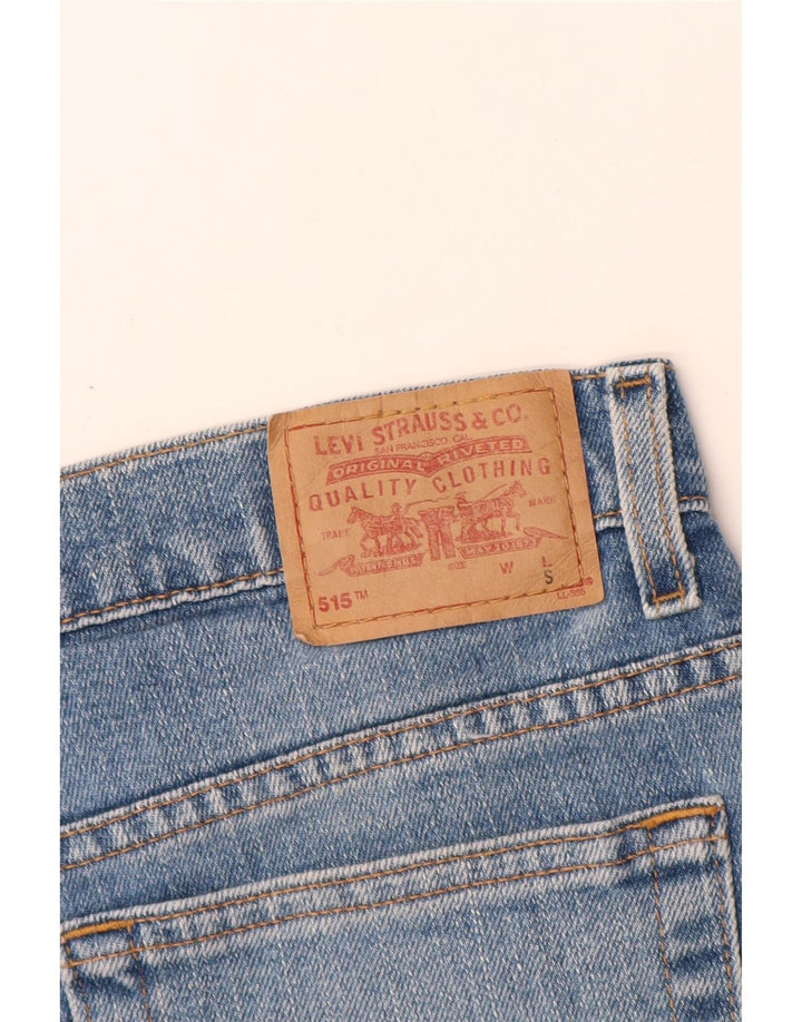 Jeans LEVI'S 515 slim affusolati da donna W32 L29 Blu