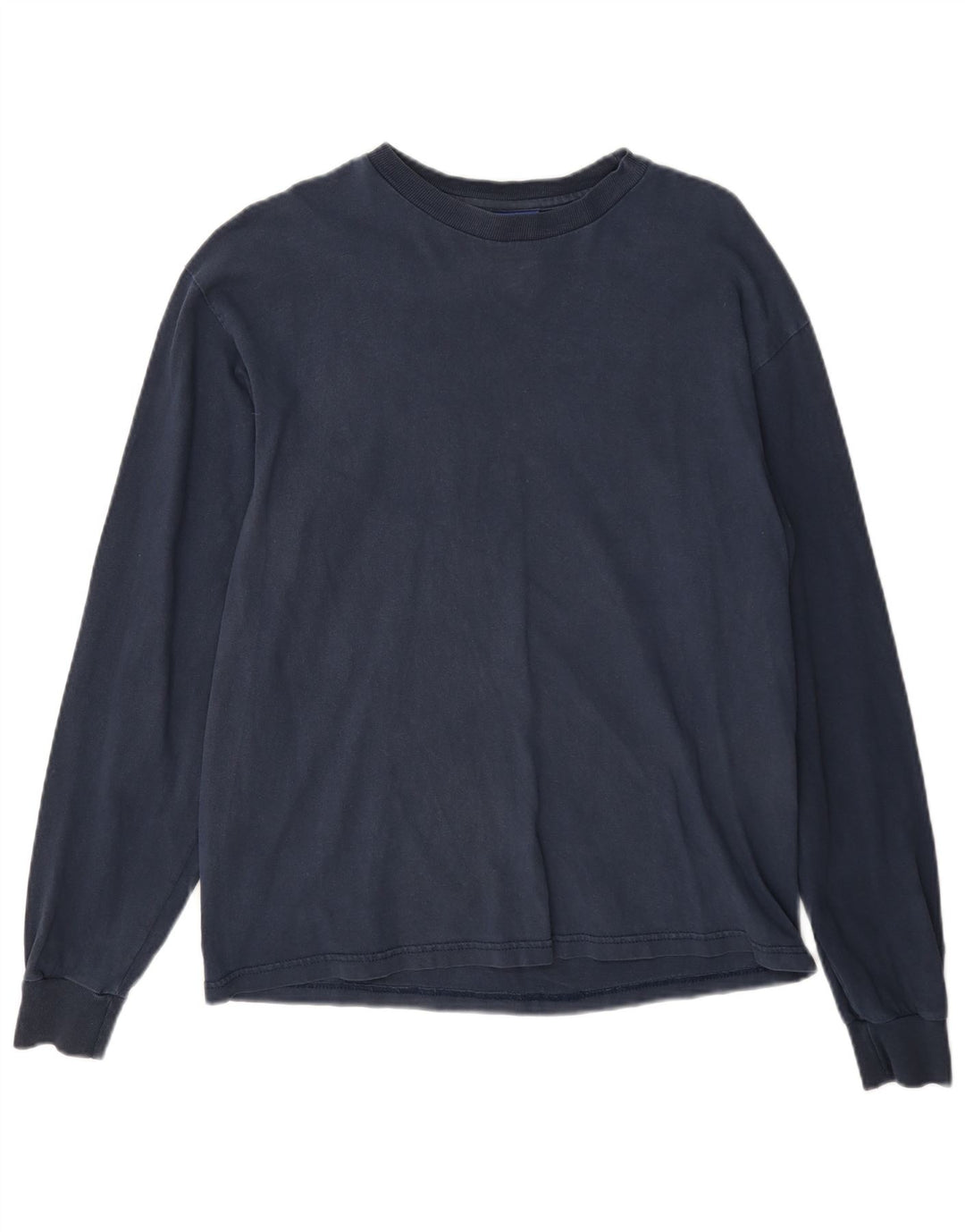 Top da donna a maniche lunghe Champion UK 14 cotone blu navy medio