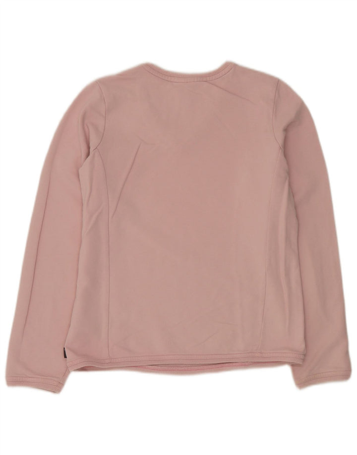 Felpa da donna Adidas Jumper UK 14 cotone rosa medio