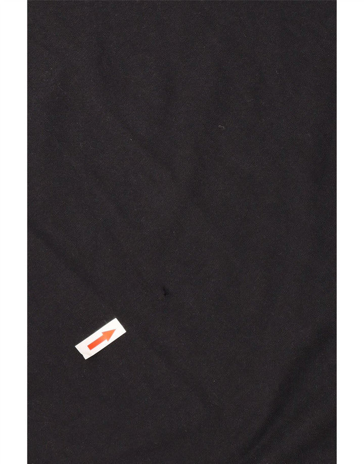 T-shirt grafica da uomo Kappa Top media nera