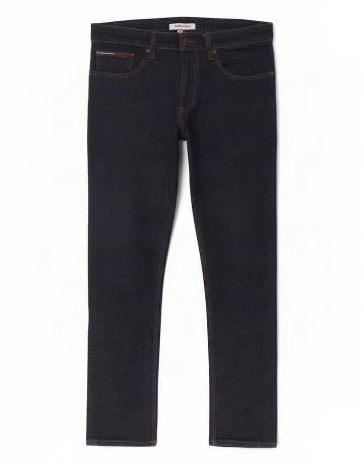 Tommy Jeans Uomo Slim W34 L30 Blu Navy