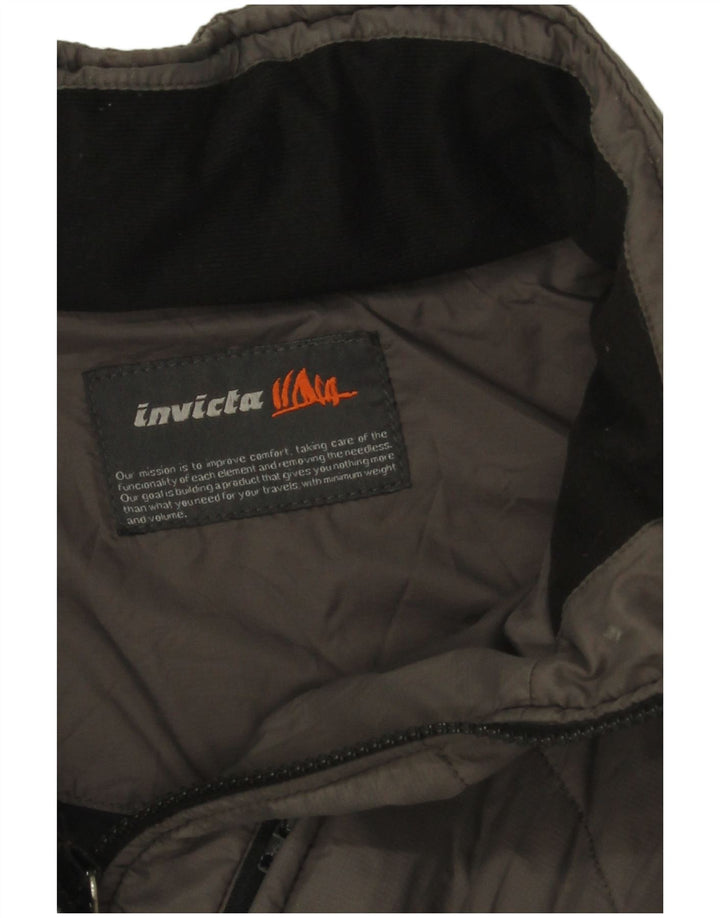 Gilet imbottito da uomo Invicta UK 42 XL Grigio
