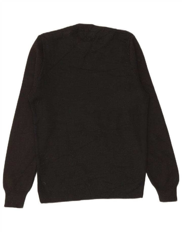 Maglione maglione girocollo da uomo Zara nero medio