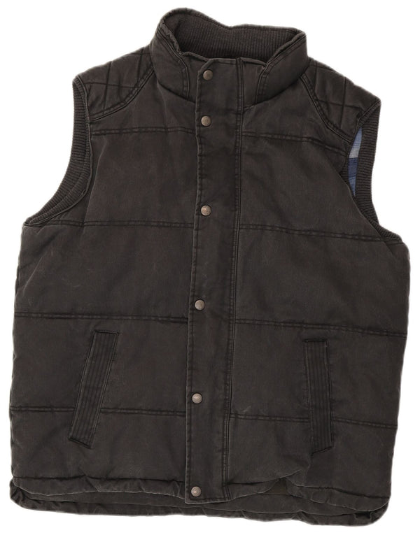 Gilet imbottito da uomo Fat Face UK 42 XL Cotone grigio