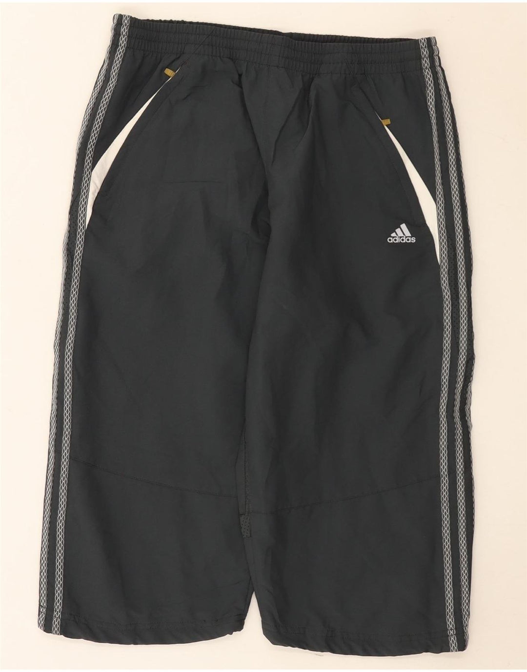 Pantaloncini sportivi Adidas Climacool Bermuda da uomo grigio medio color block