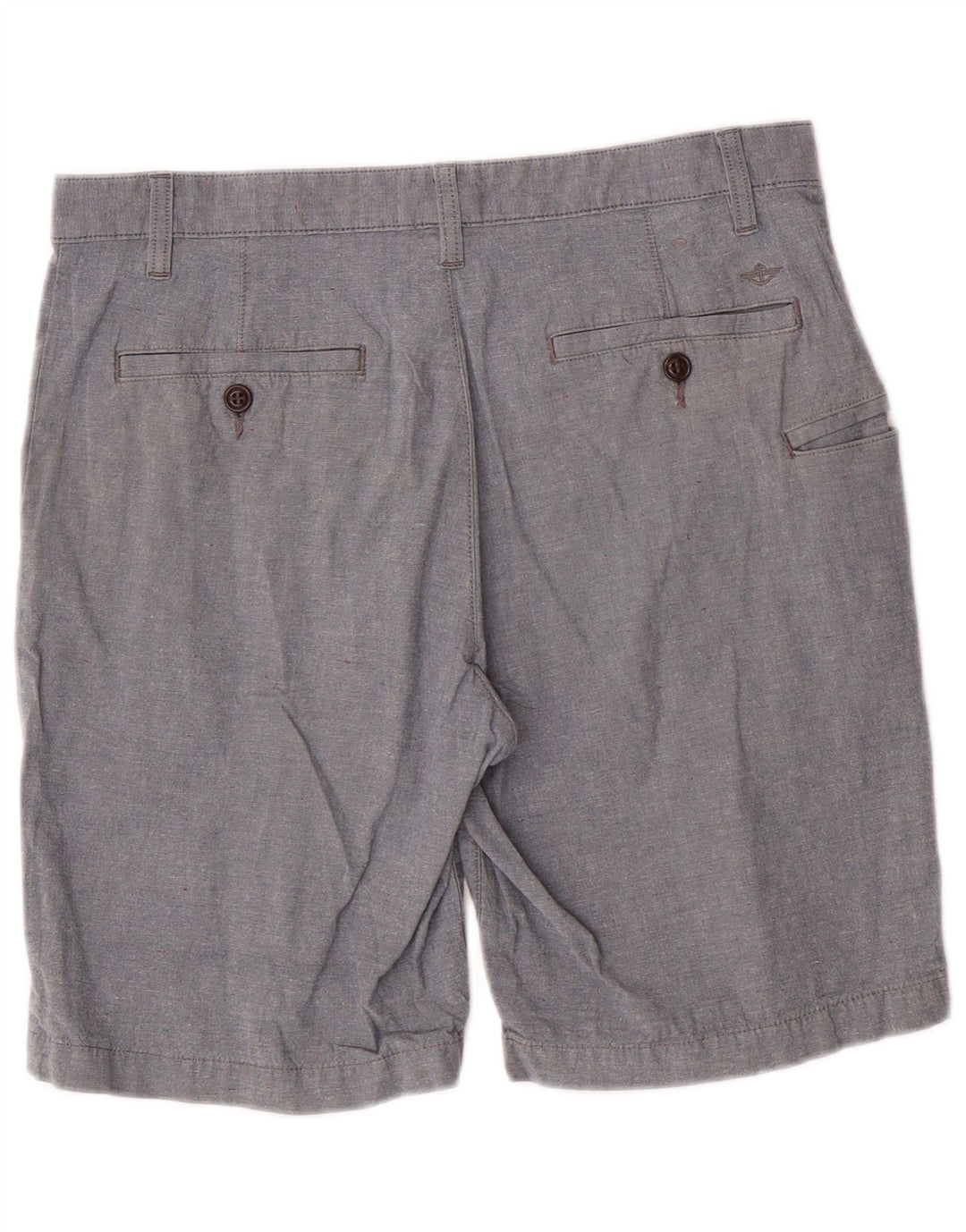 Pantaloncini chino da uomo Dockers W32 grandi in cotone grigio