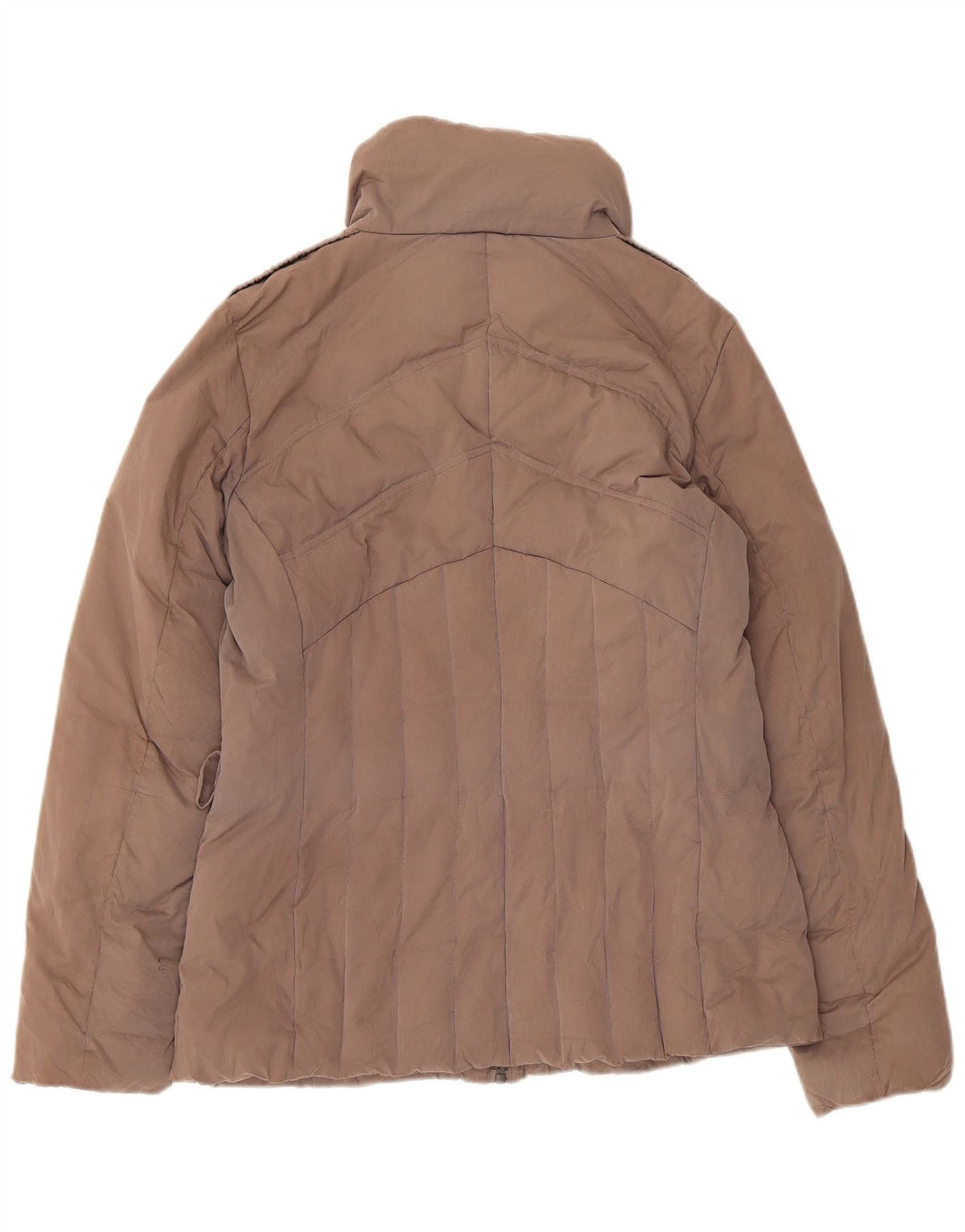Giacca imbottita da donna Trussardi Jeans UK 14 Beige medio