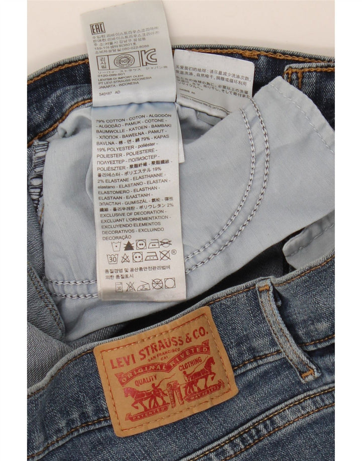 Jeans bootcut classici da donna Levi's US 6 medi W28 L32 cotone blu