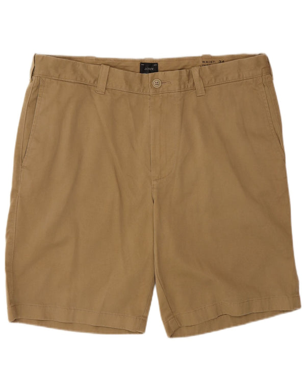 Pantaloncini chino da uomo J. Crew W34 Large in cotone beige