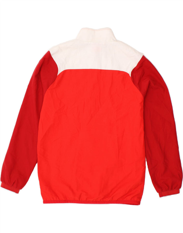 PUMA Boys Graphic Tracksuit Top Jacket 11-12 Years Red Colourblock Vintage Puma and Second-Hand Puma from Messina Hembry 