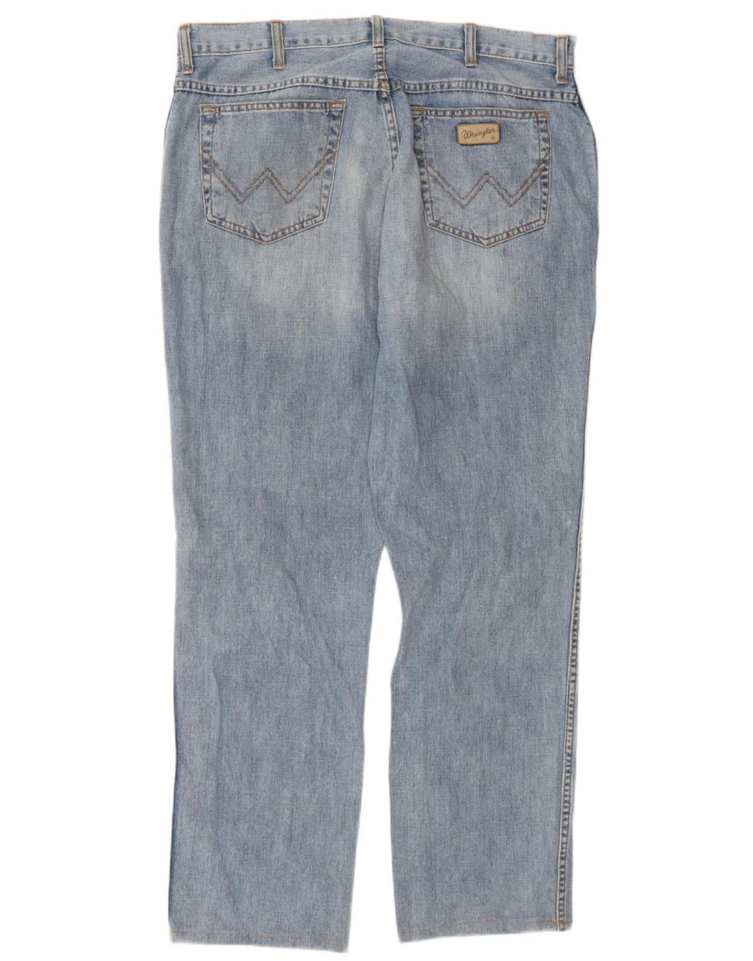 Jeans dritti da uomo Wrangler Texas W36 L32 cotone blu