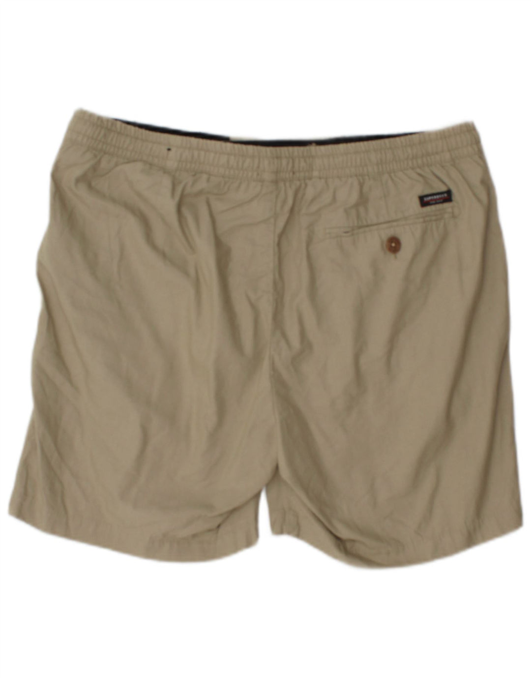Pantaloncini chino da uomo Superdry XL W38 in cotone beige