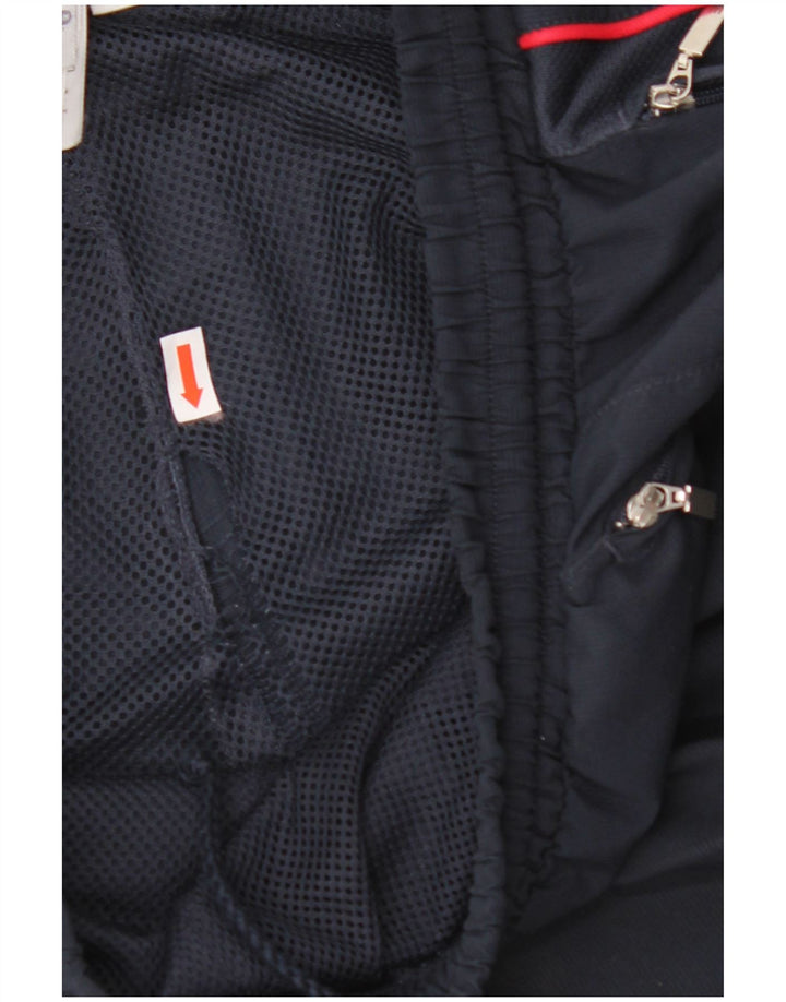 Pantaloni da tuta da uomo ADIDAS piccoli in poliestere blu navy