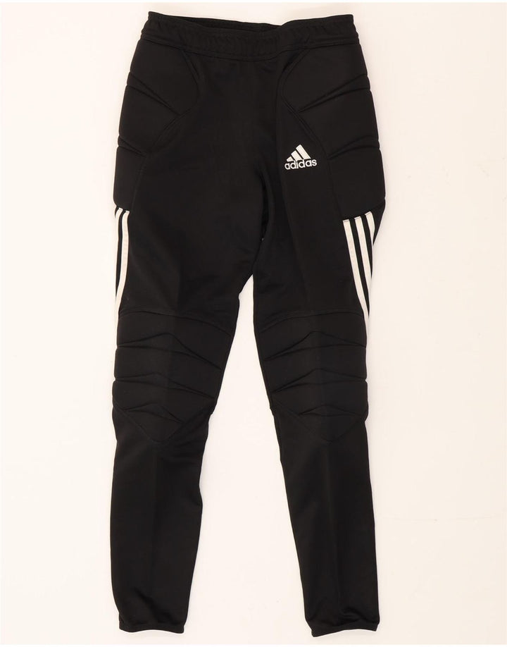 Leggings Adidas Climalite da uomo piccoli in poliestere nero