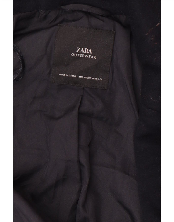 Cappotto doppiopetto da donna Zara UK 14 blu navy medio