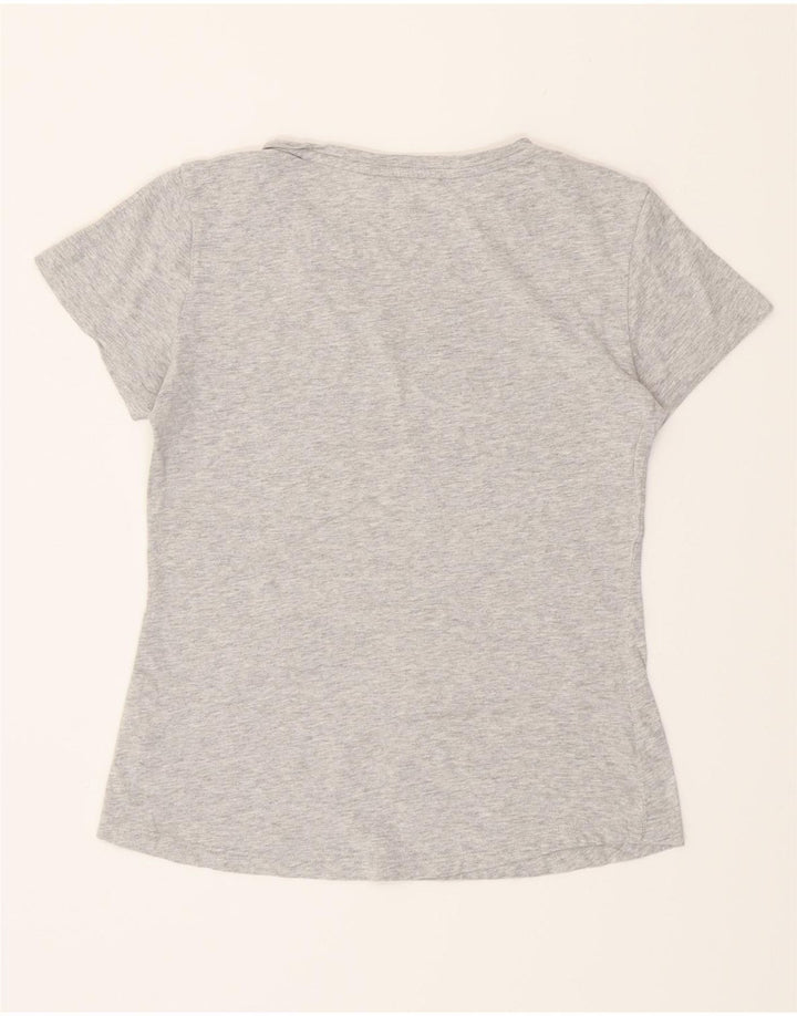 PUMA Womens Graphic T-Shirt Top UK 8 Small Grey Cotton Vintage Puma and Second-Hand Puma from Messina Hembry 