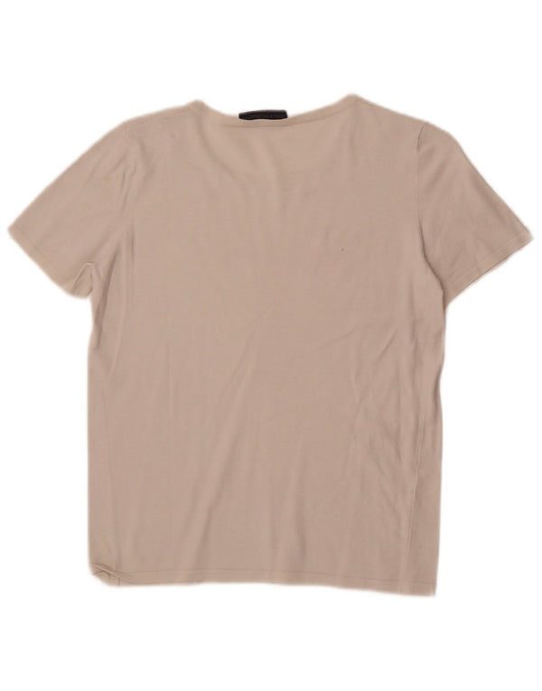 T-shirt grafica da donna Trussardi Top UK 4 XS bianca