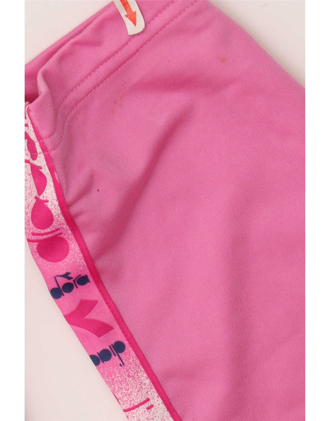 Pantaloni da tuta grafici da donna Diadora UK 14 rosa medio
