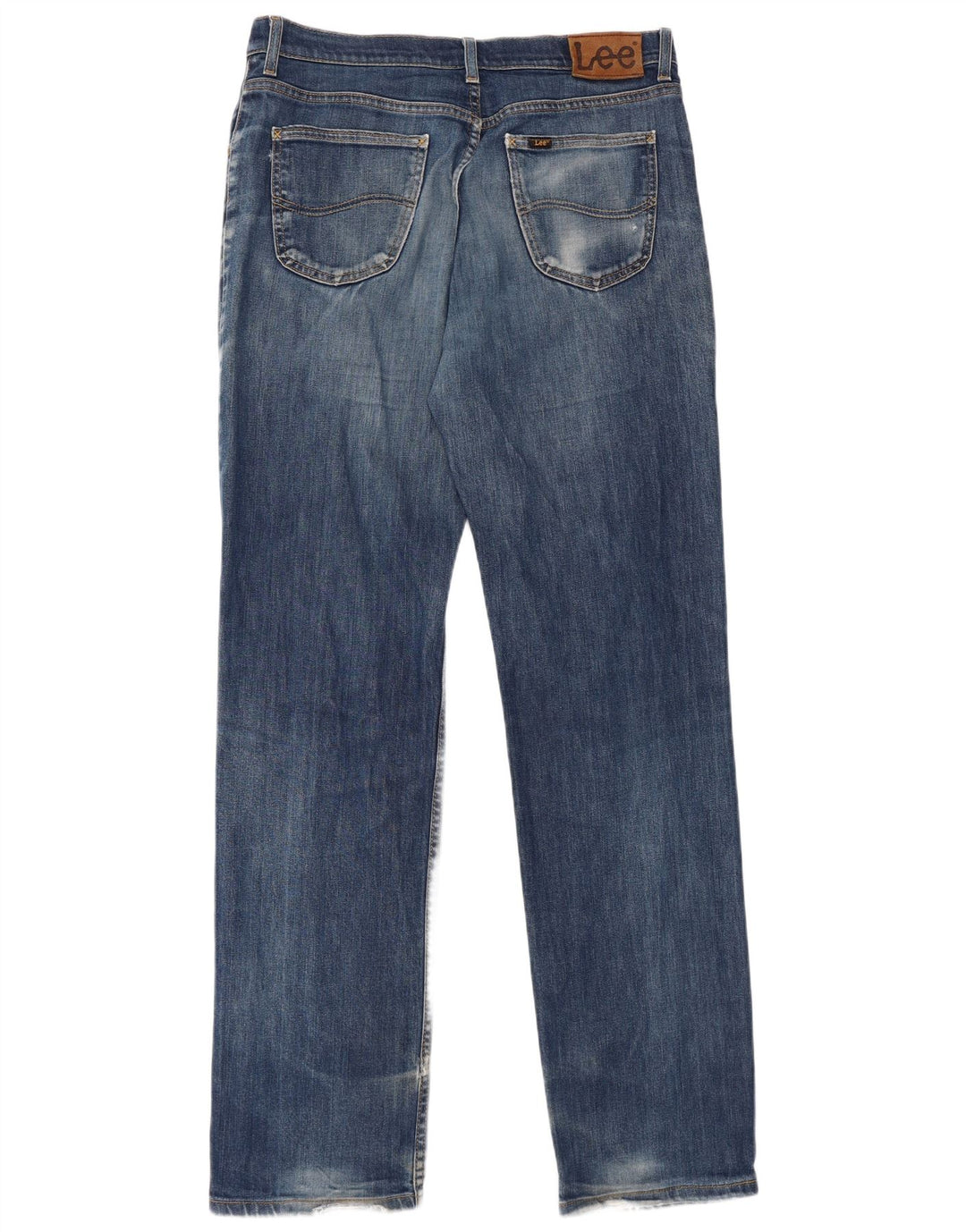 Jeans dritti da uomo LEE Brooklyn W36 L36 in cotone blu