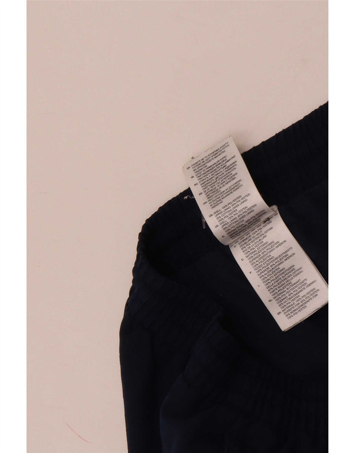 Pantaloni da tuta da uomo Adidas Joggers piccoli in poliestere blu navy