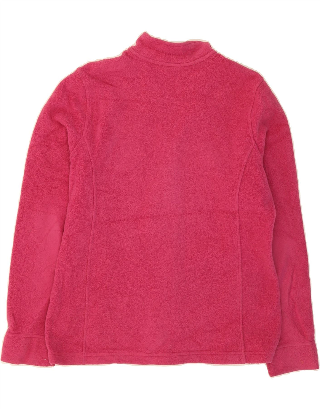 L.L.BEAN Womens Fleece Jacket UK 14 Medium Pink Polyester Vintage L.L.Bean and Second-Hand L.L.Bean from Messina Hembry 