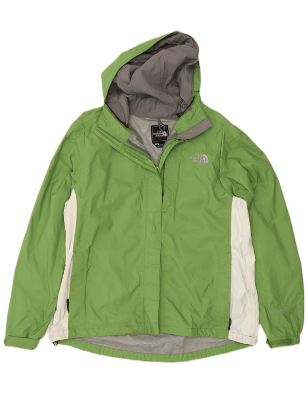 Giacca antipioggia da donna con cappuccio The North Face UK 16 Large Green Colourblock