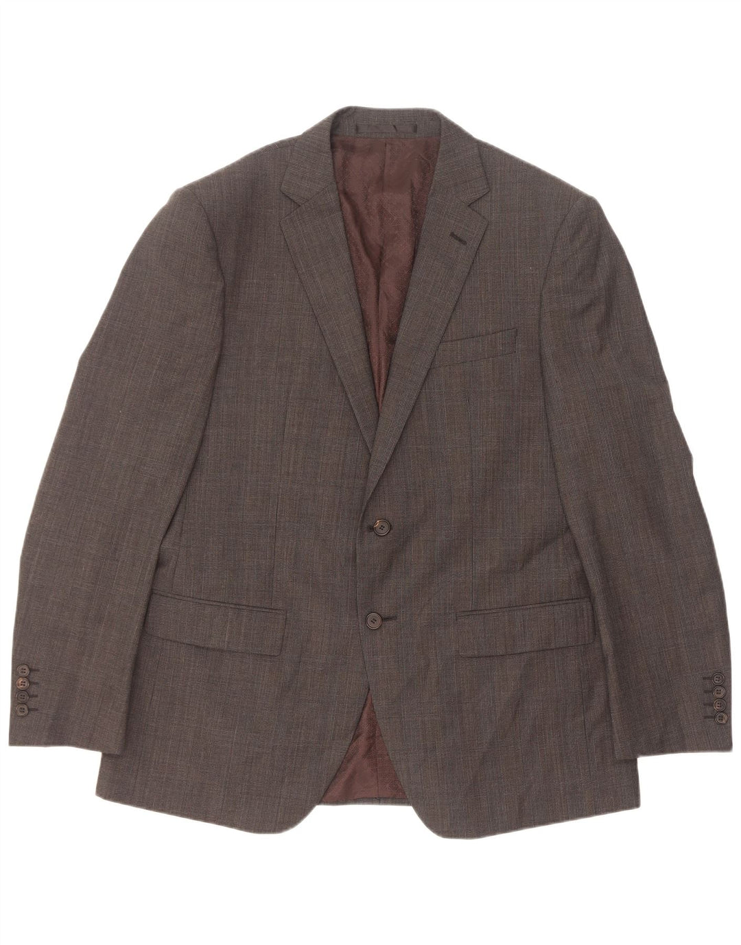 Giacca blazer autografa da uomo Marks & Spencer UK 42 Large Grey Check