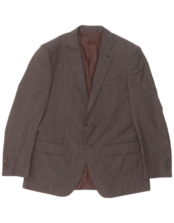 Giacca blazer autografa da uomo Marks & Spencer UK 42 Large Grey Check