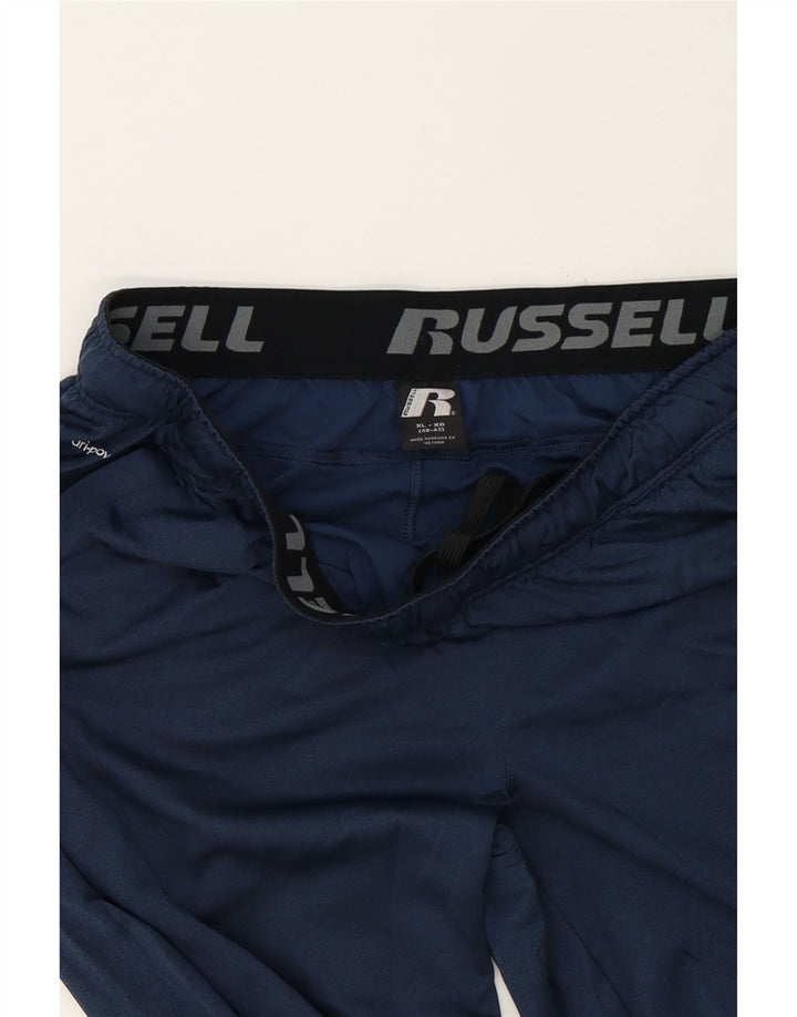 RUSSELL ATHLETIC Mens Tracksuit Trousers XL  Navy Blue Polyester Vintage Russell Athletic and Second-Hand Russell Athletic from Messina Hembry 
