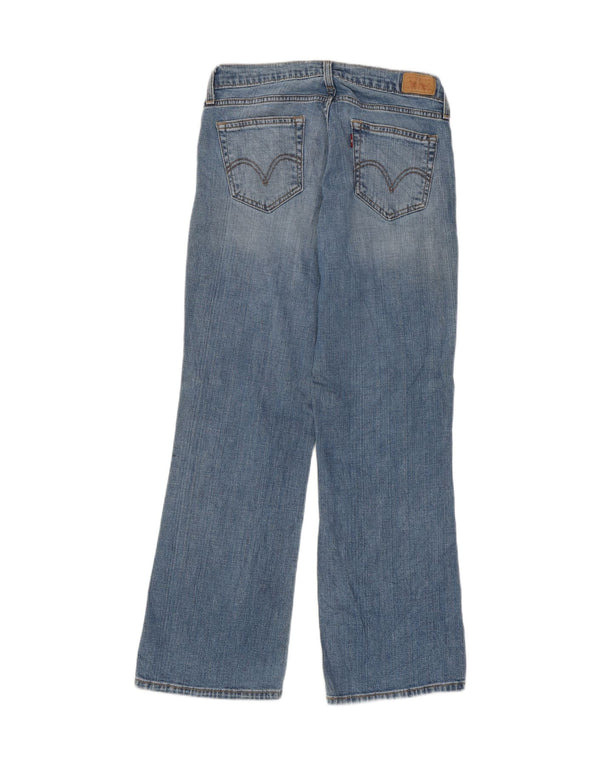 Levi's Donna 529 Curvy Bootcut Jeans US 10 Large W30 L29 Cotone Blu