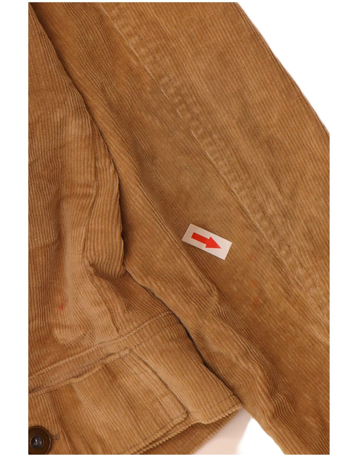 A Wear Giacca da donna in velluto a coste UK 12 Cotone beige medio