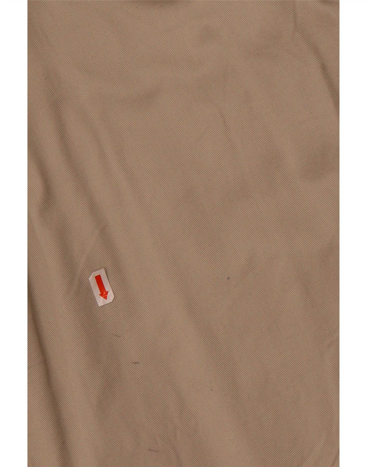 Camicia da uomo vintage taglia 44/46 XL in cotone beige