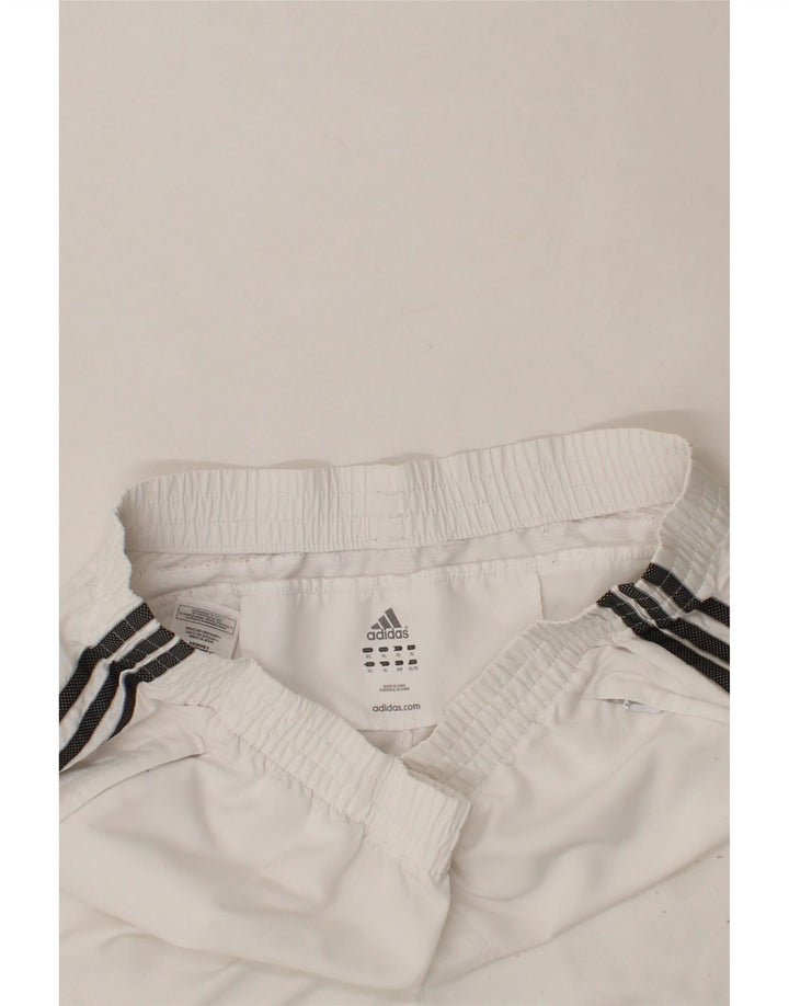 ADIDAS Mens Sport Shorts XL  White Polyester Vintage Adidas and Second-Hand Adidas from Messina Hembry 
