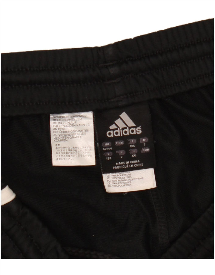 Pantaloni da tuta da uomo Adidas Joggers UK 42/44 Large Nero Poliestere