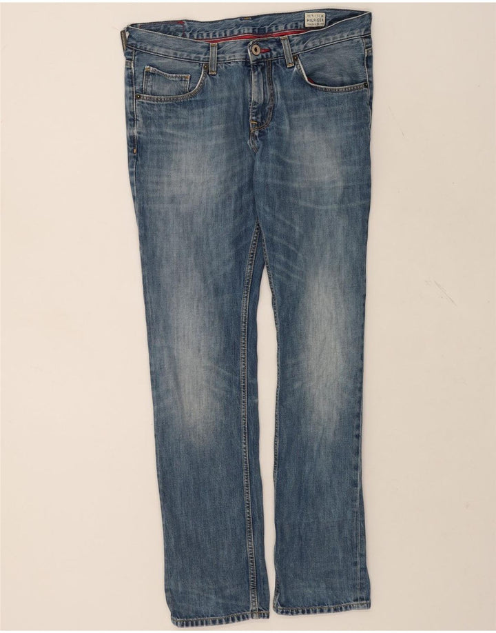 Jeans dritti da uomo Tommy Hilfiger W33 L32 Blu