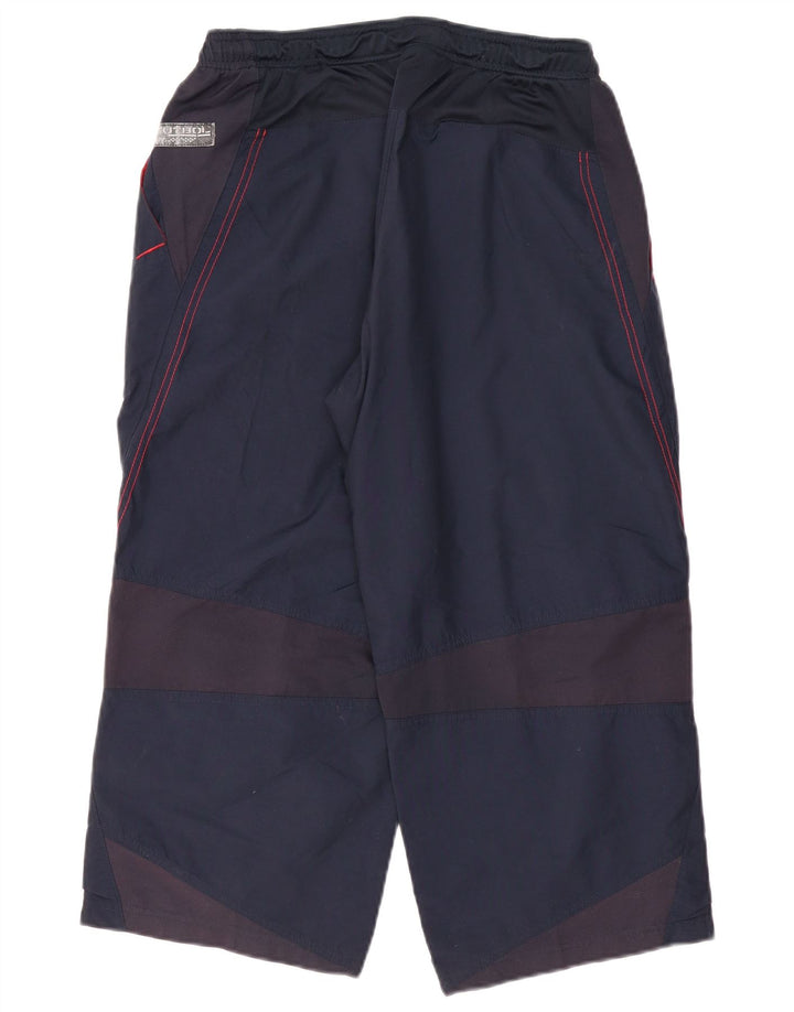 NIKE Pantaloni da tuta Capri da uomo in nylon color block medio blu navy