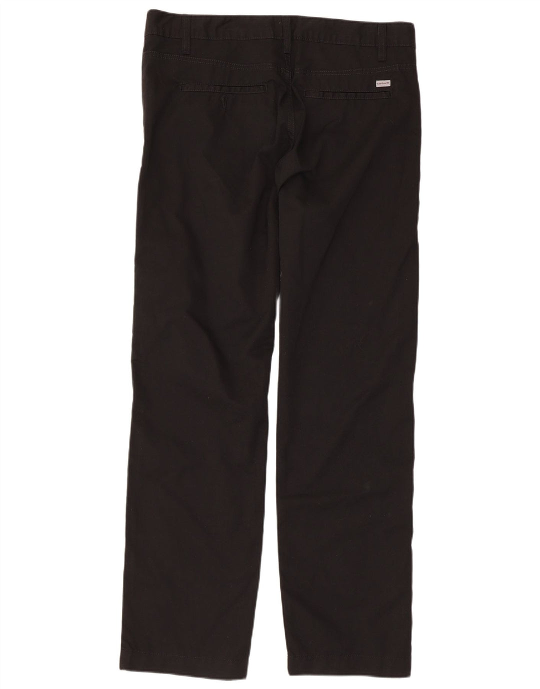 Pantaloni chino dritti da uomo CARHARTT W34 L32 cotone nero