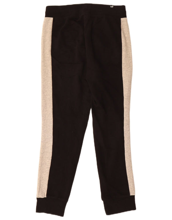 Pantaloni da tuta da uomo Puma Joggers Small Nero Colourblock Cotton
