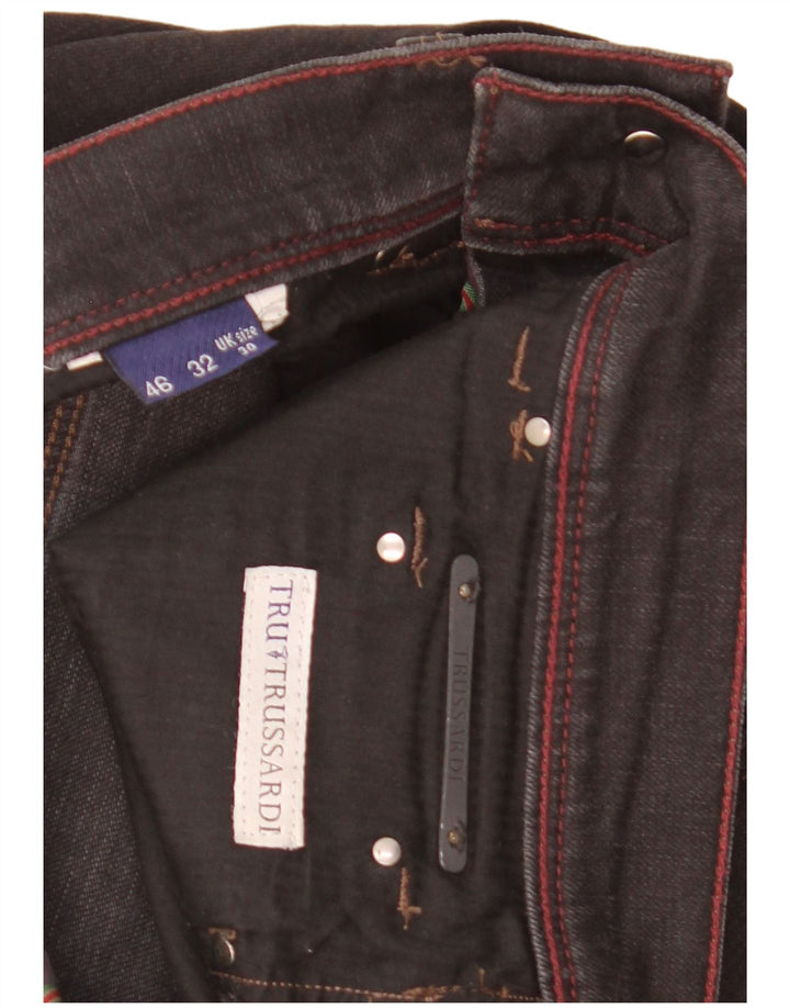Jeans Dritti Uomo Trussardi W30 L31 Neri