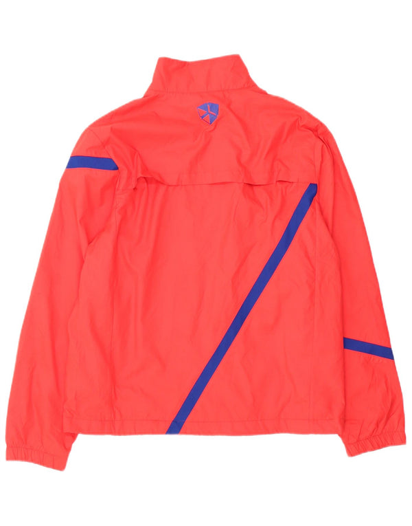 Giacca da tuta Nike da ragazzo, 12-13 anni, grande, in poliestere color block rosso