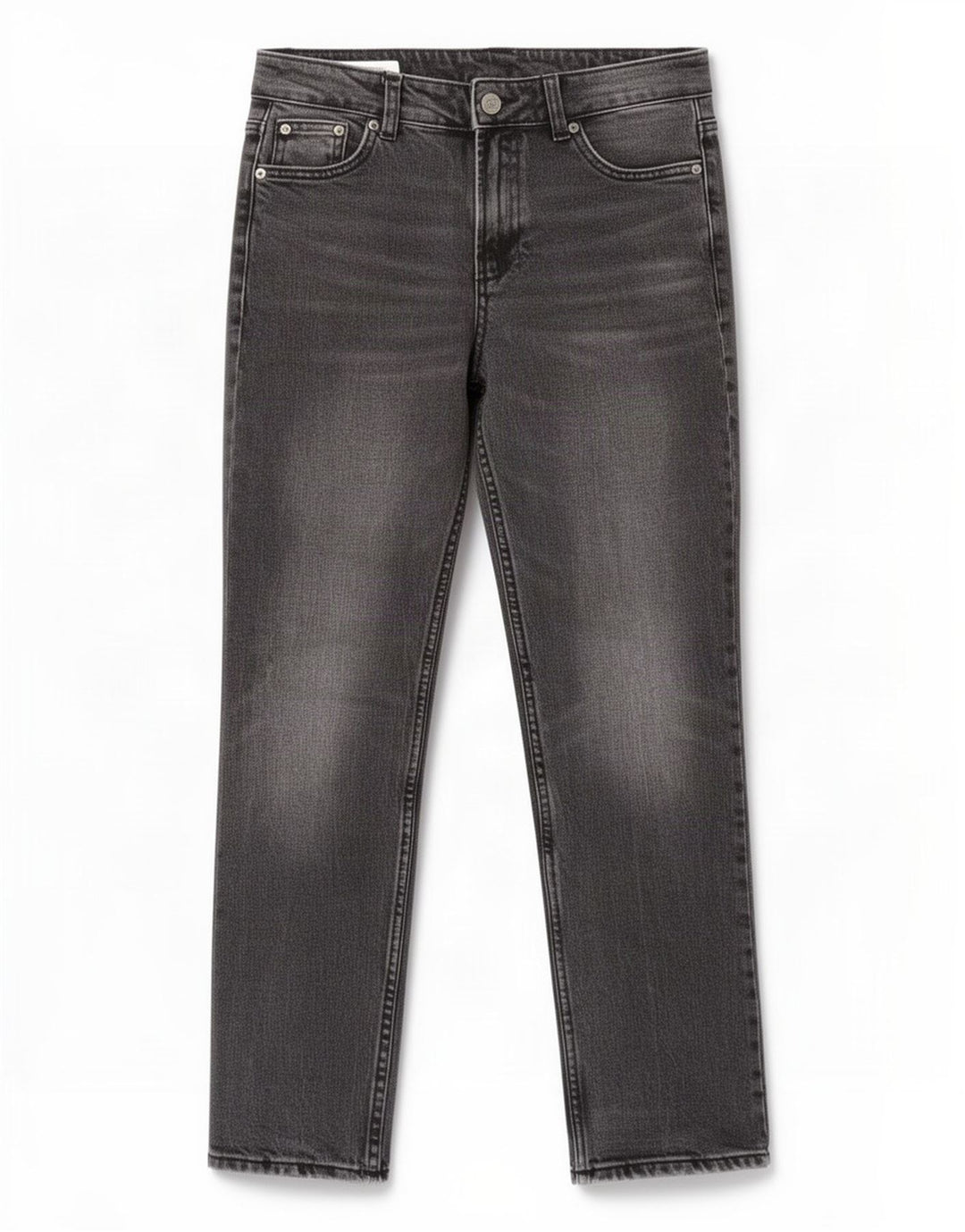Jeans dritti da donna Zara EU 34 2XS W24 L28 Grigio