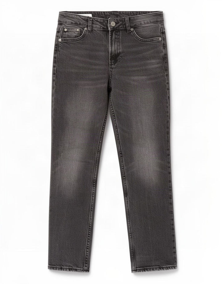 Jeans dritti da donna Zara EU 34 2XS W24 L28 Grigio