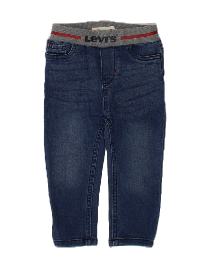 LEVI'S Baby Boys Graphic Slim Jeans 9-12 Months W18 L10 Blue Cotton Vintage Levi's and Second-Hand Levi's from Messina Hembry 